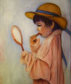 A0548_rj_oil_child_acting_like_a_grownup_16x20